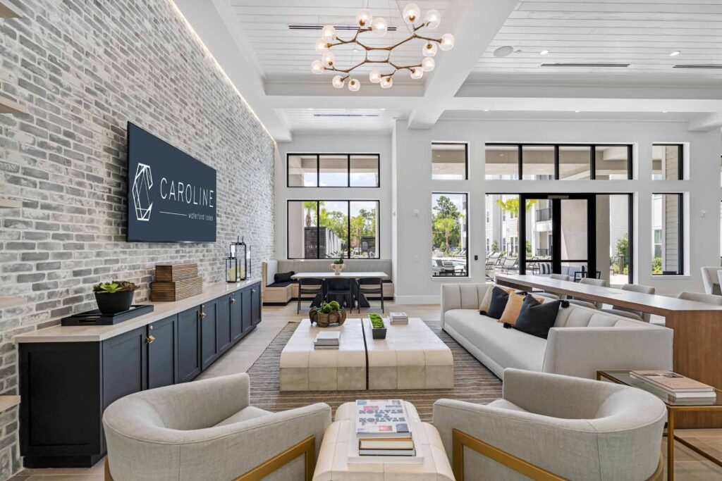 clubroom - Caroline Waterford Lakes - Luxury Apartments in Orlando